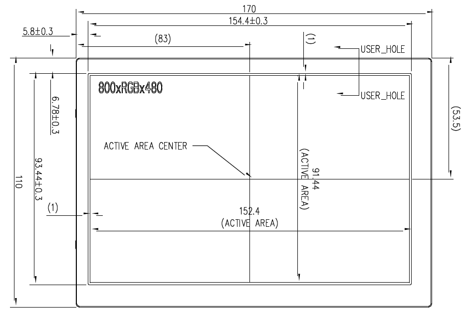 G070ACE-LH1 2D Drawing